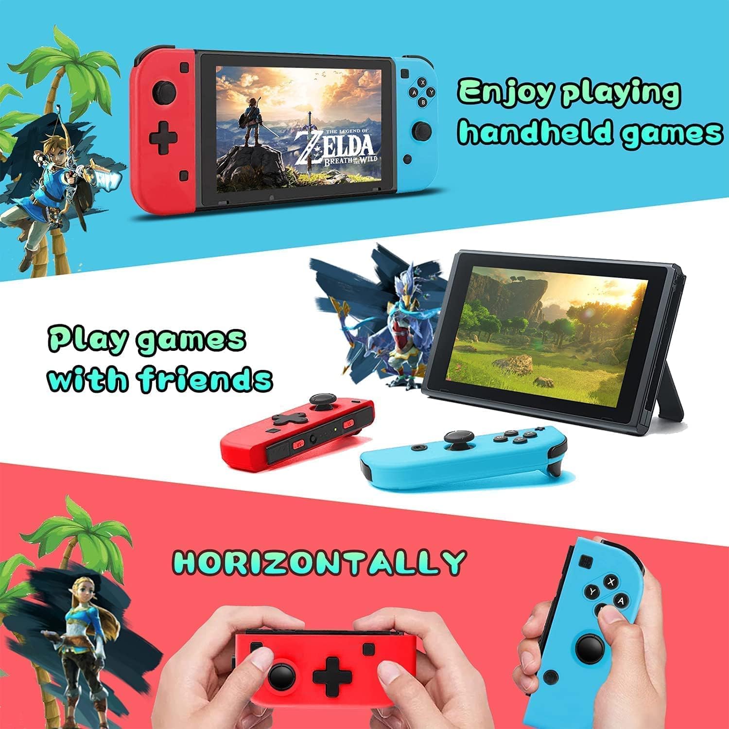 8578s-Swicth 1Pair Left / Right Controller for Nintendo Switch Game Console Portable Wireless Bluetooth Gamepad 8578s-Swicth 1Pair Left / Right Controller for Nintendo Switch Game Console Portable Wireless Bluetooth Gamepad